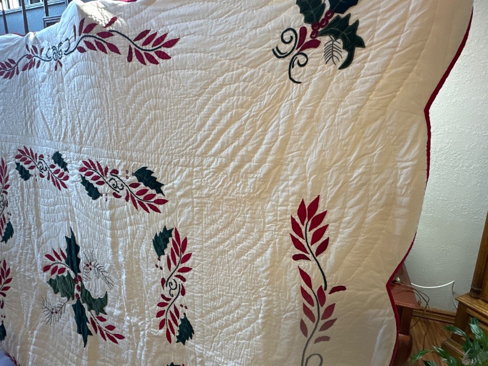 Christmas Quilt & Sheets