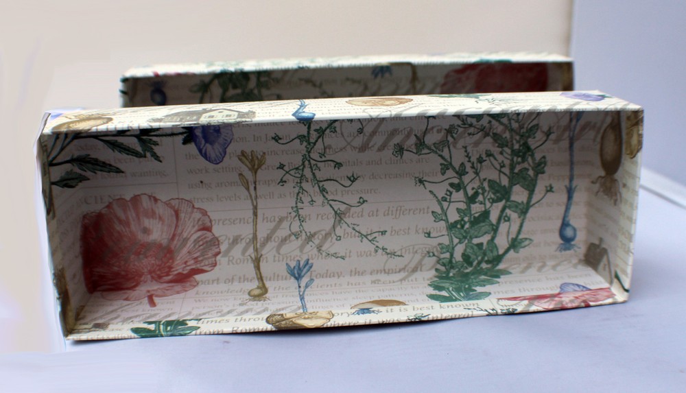 Bulk Gift Boxes / Botanica Design / 9 x 3.5 x 2" / Lined New