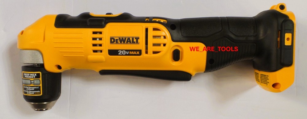 DEWALT DCD740 20V MAX 3/8" Right Angle Cordless Drill 20 Volt DCD740B