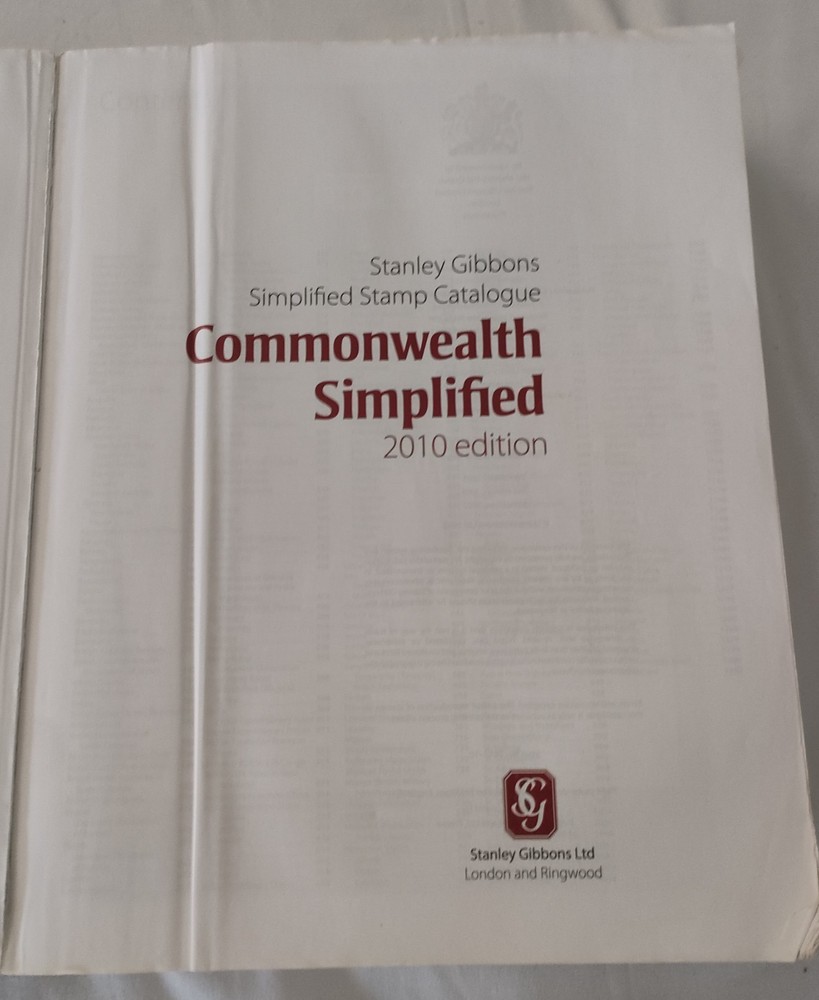 3 x Stanley Gibbons Simplified Stamp Catalogues World (1) & Commonwealth (2)