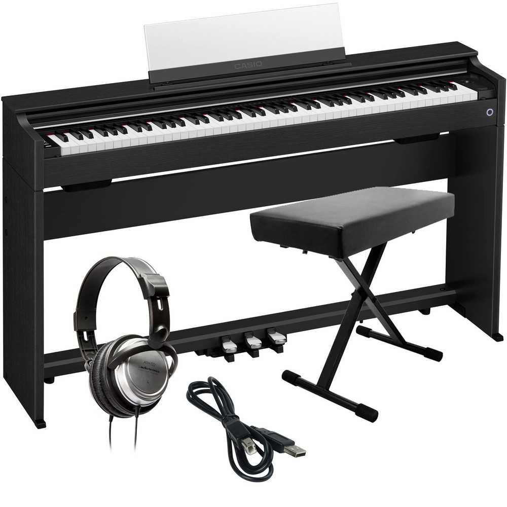 Casio Celviano AP-S200 Digital Piano - Black COMPLETE HOME BUNDLE