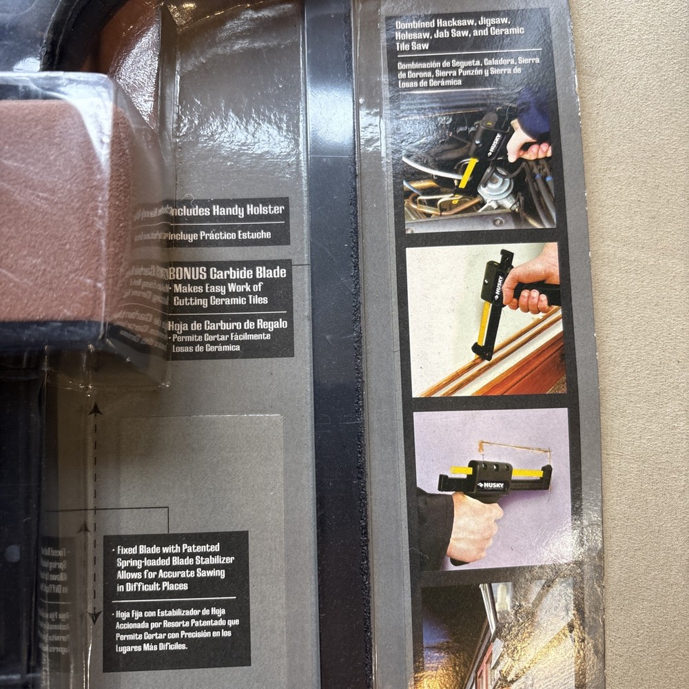 Husky 5 In 1 Soft Grip Versa Saw