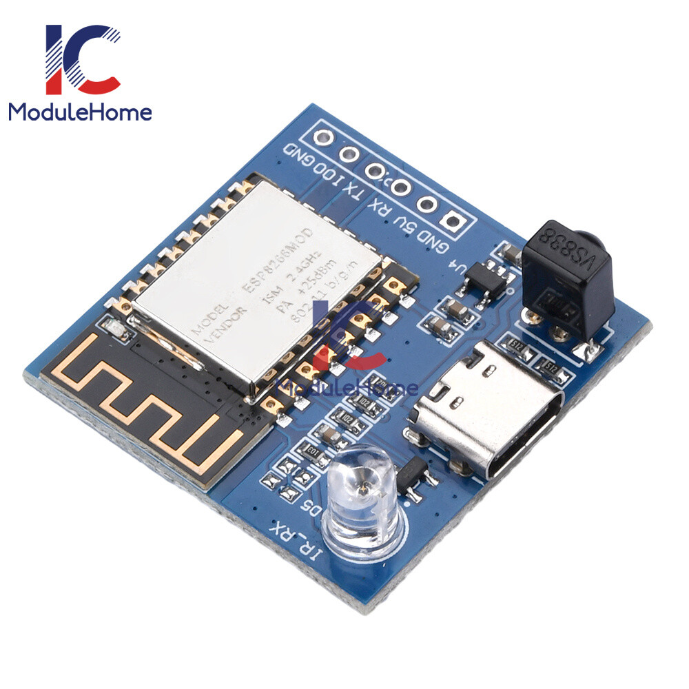 Type-C ESP8266 ESP-12F Development Board NEC Directive WIFI Transmission Module