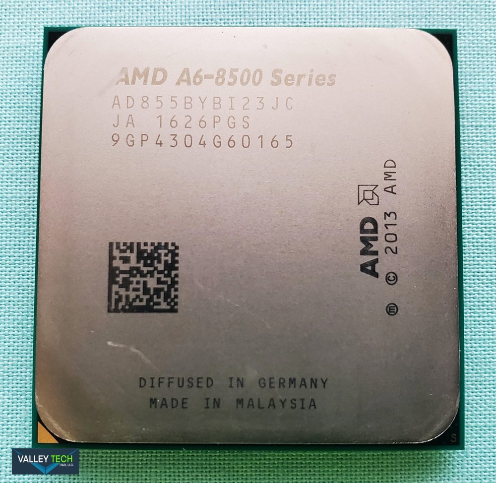 AMD A6-8500 Processor AD855BYBI23JC USED