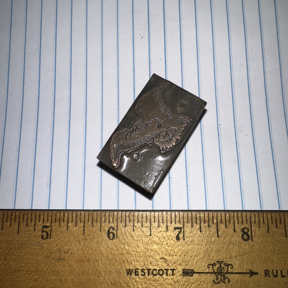 Print Block ( Majestic Eagle ) Copper Face￼