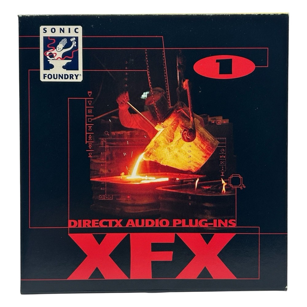 Sonic Foundry XFX DirectX Audio Plug-Ins Software & User Manual 1998