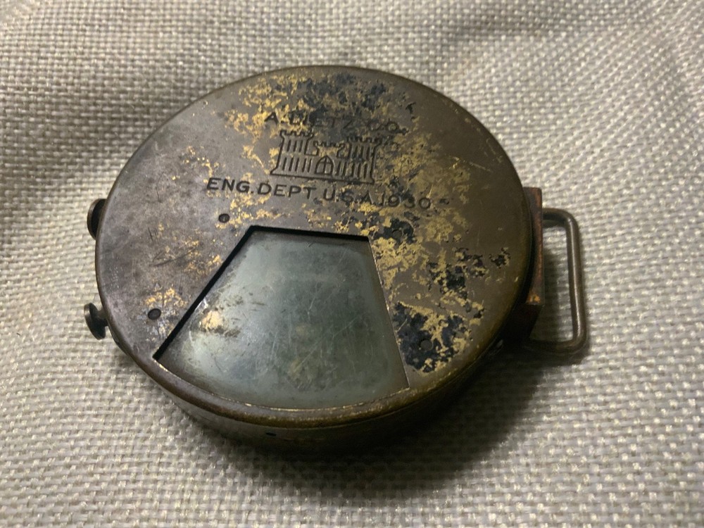 A. Lietz Co. 1930 US Engineer Surveying Compass