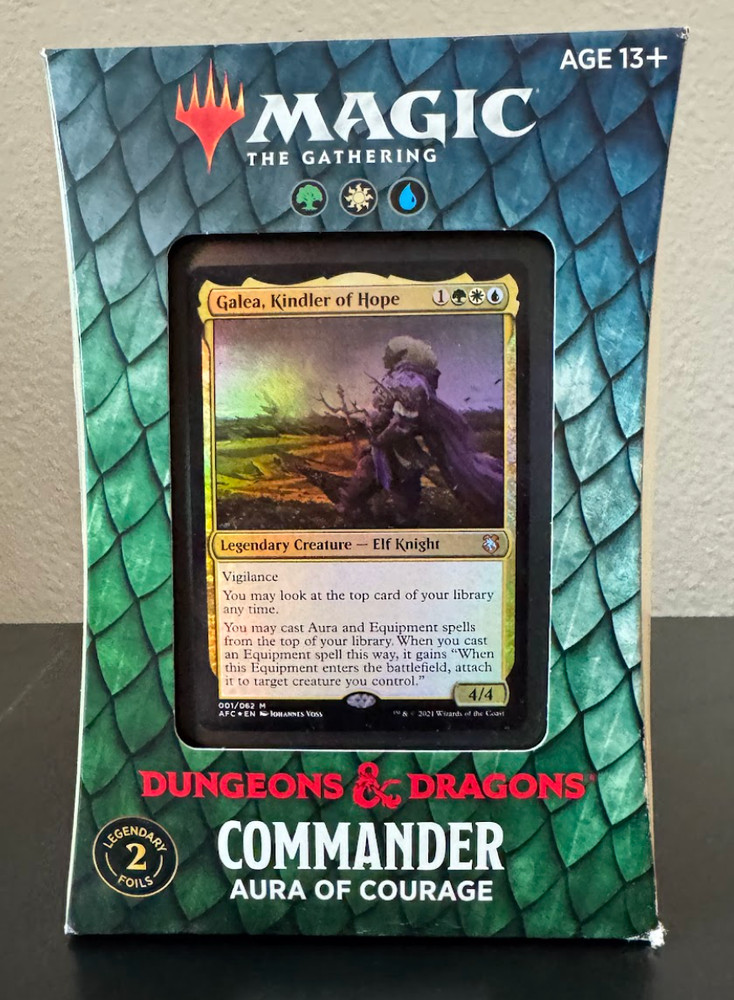 Dungeons & Dragons Commander Aura of Courage