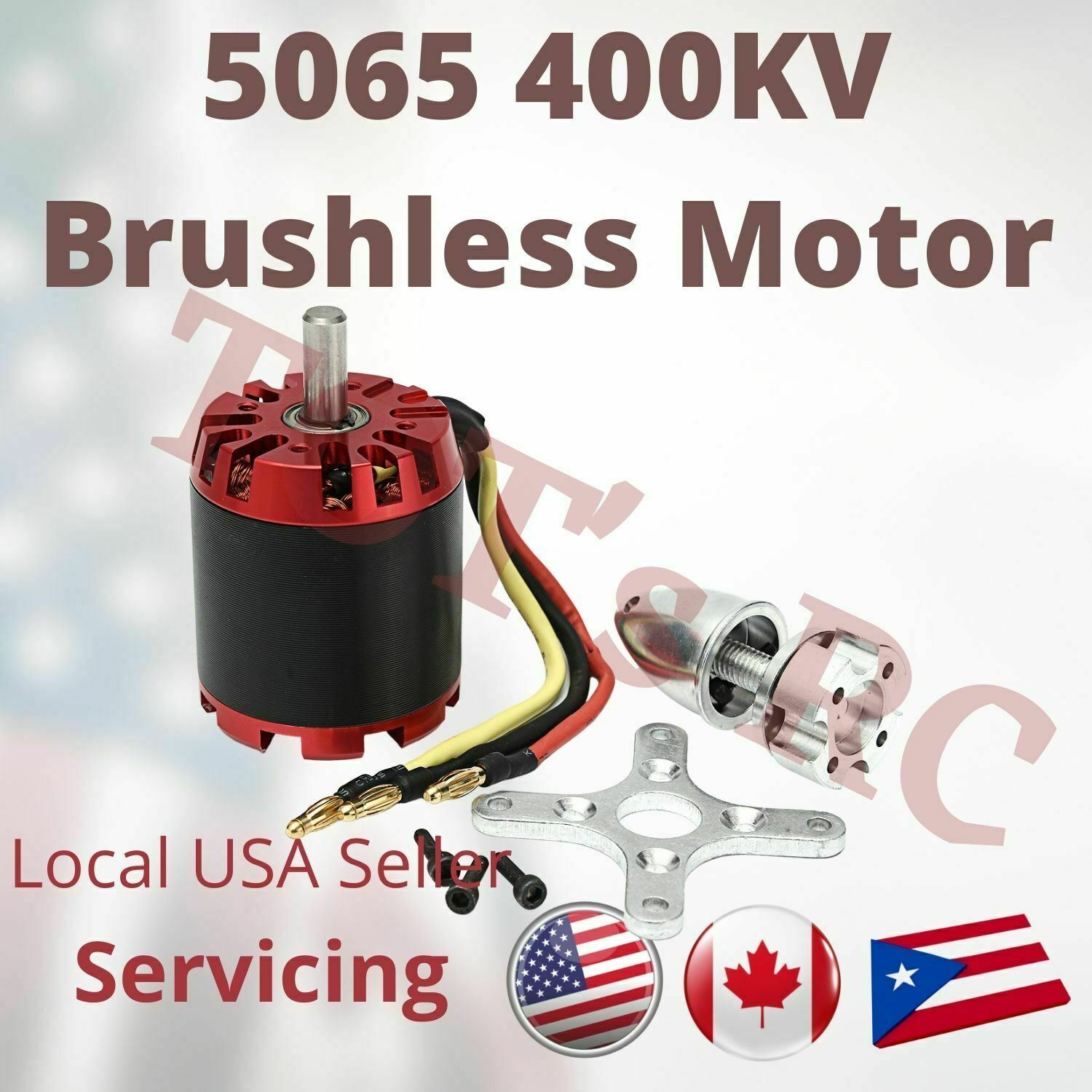 4250 560kv-800kv | 5065 400kv [Power60] Brushless Motor | Monster RC Plane Skate