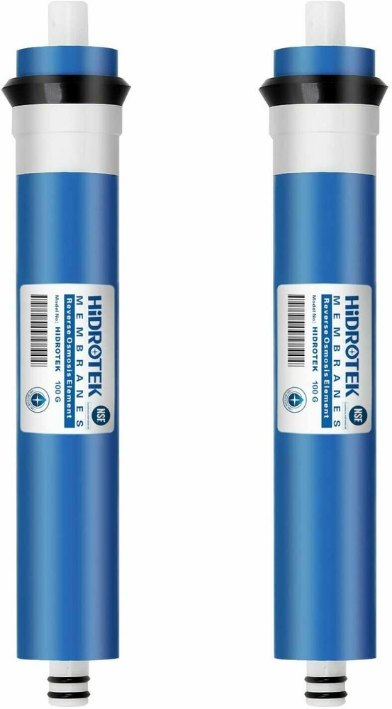 2 Pack Universal Compatible 100 GPD Reverse Osmosis Membrane NSF certificated