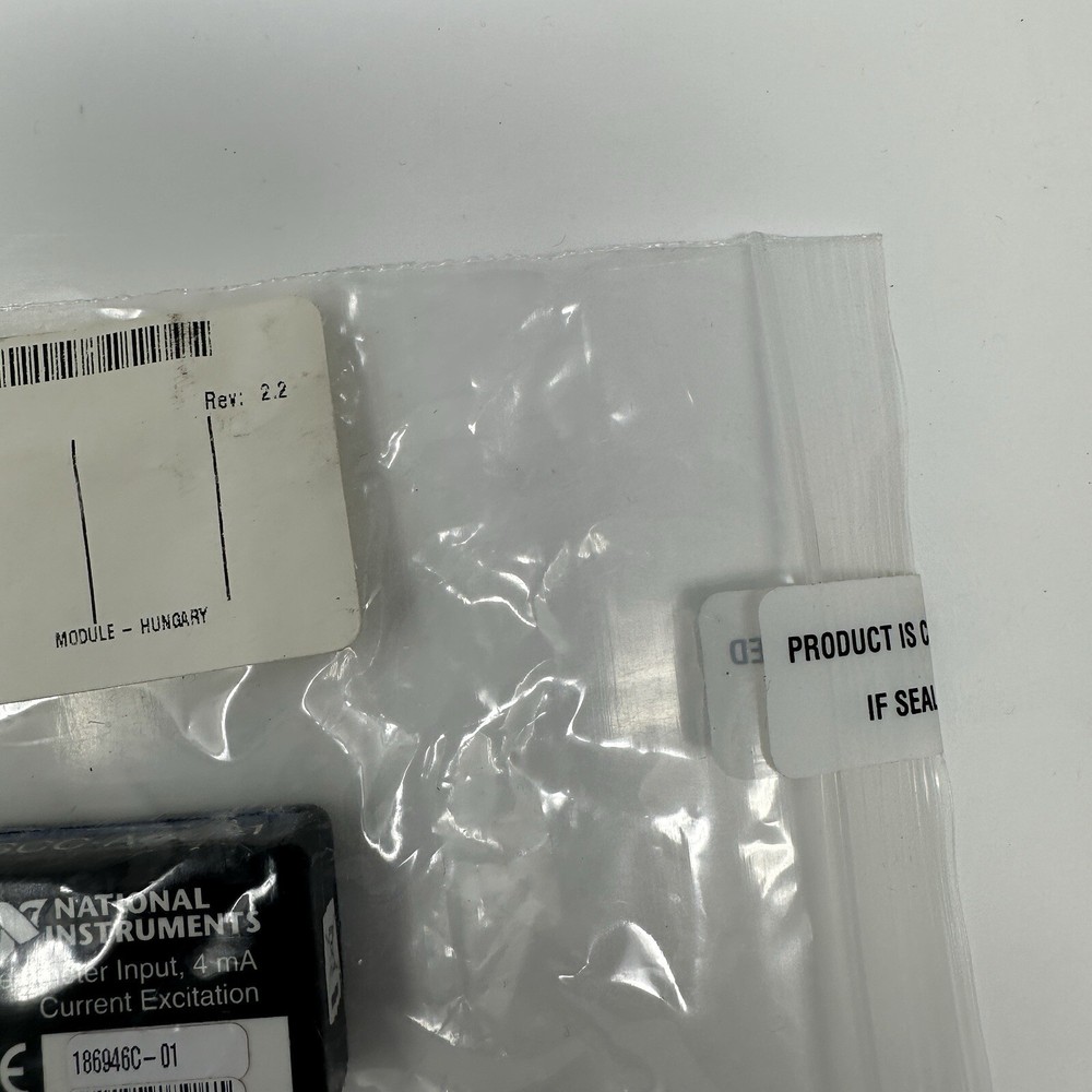 National Instruments Accelerometer NI SCC-ACC01 Input 4 mA Current Excitation