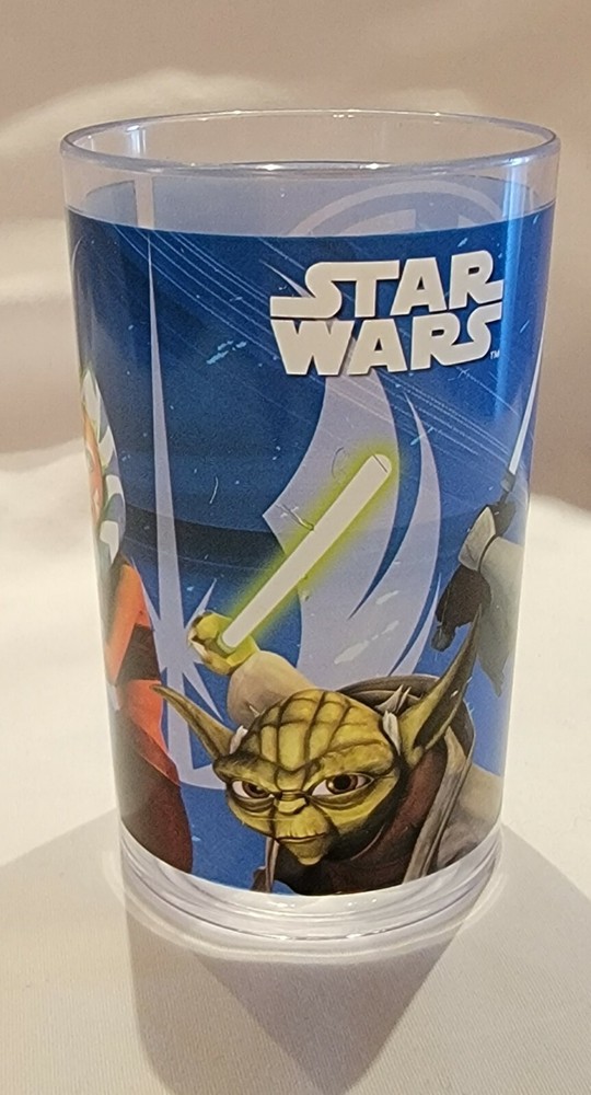 Star Wars 8 oz Plastic Clear Cup FREE SAME DAY SHIPPING