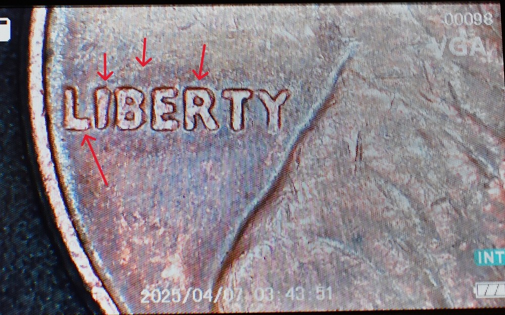 1976 D Lincoln Memorial Penny Rare Error