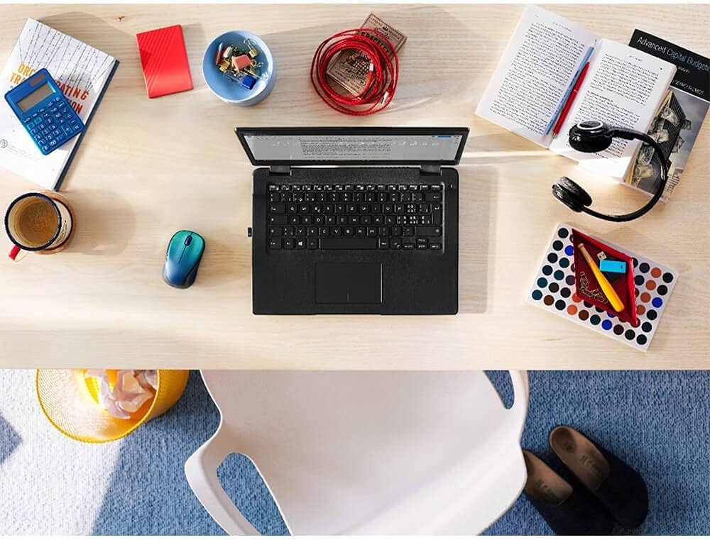 Logitech M317 Wireless Mouse 1K DPI Optical Tracking USB Receiver Aurora Blue