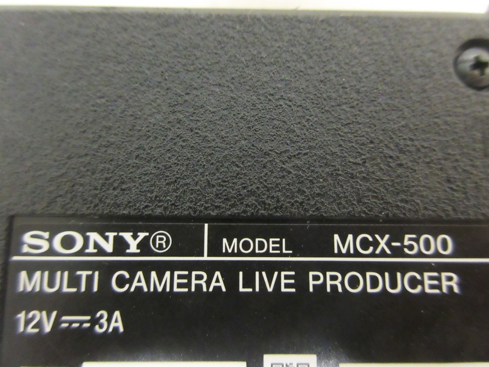 Sony MCX-500 4-Input Channel Multi Camera Live Producer