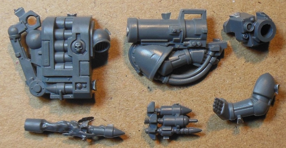 Warhammer 40k Space Marines - Devastator Squad - Missile Launcher - Bits #ma