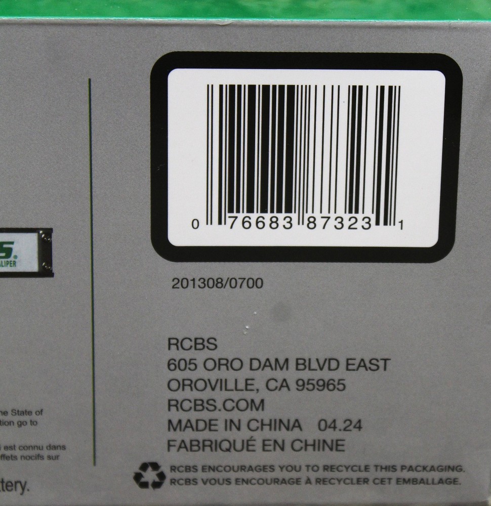 RCBS 87323- Electronic Digital Caliper