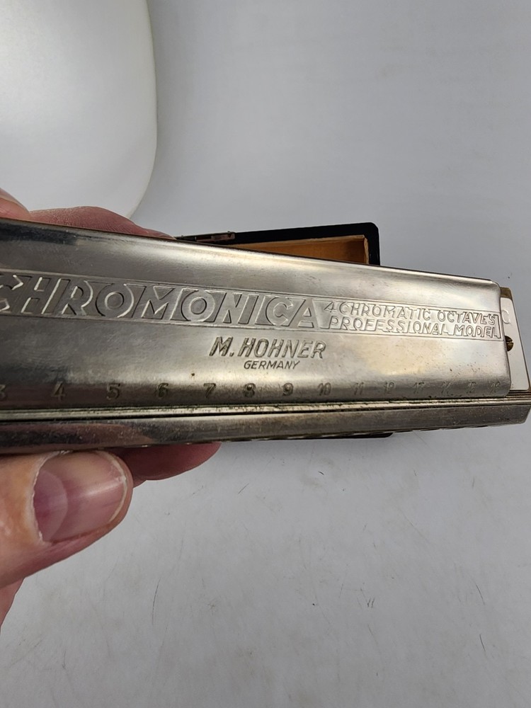 Hohner 64 Chromonica Model 280 Original Storage Box Vintage