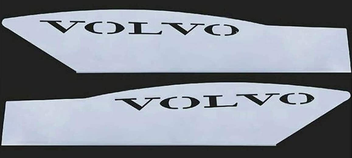 Stainless Steel Lower Door Plate Trim for 1998-2017 Volvo VNL Right & Left Side