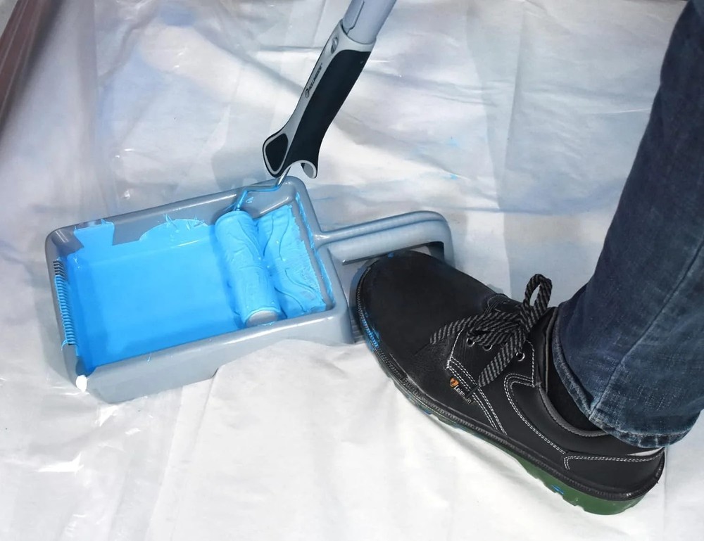 ROLLINGDOG Small Paint Tray with Sturdy Handle