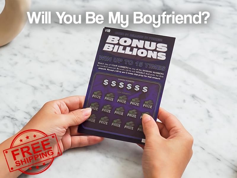 Boyfriend Scratch Off Cards, BF Proposal, Relationship Gift Set