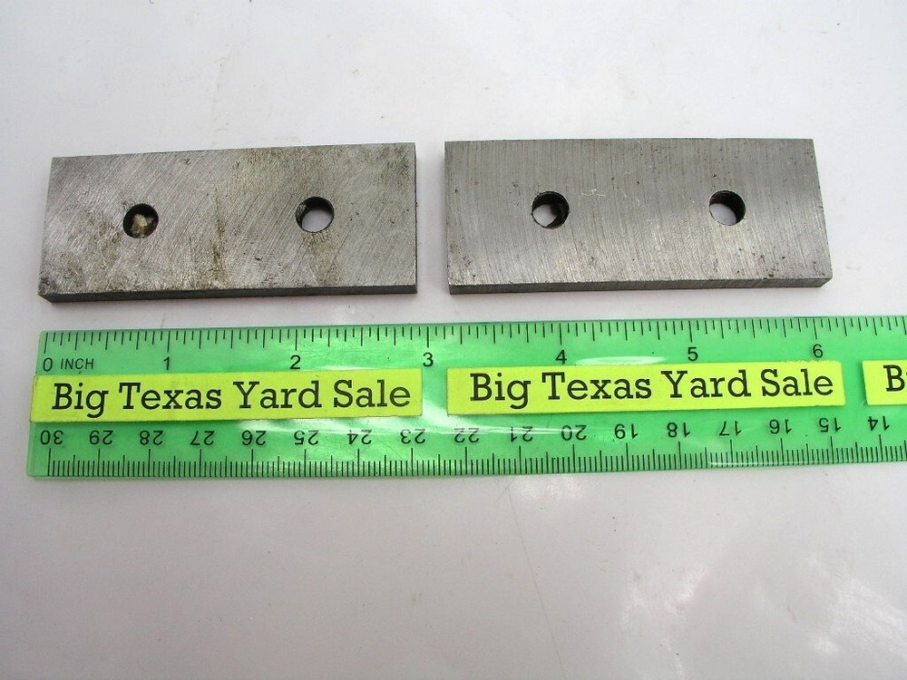 2pcs Hardened Steel Shear Blades