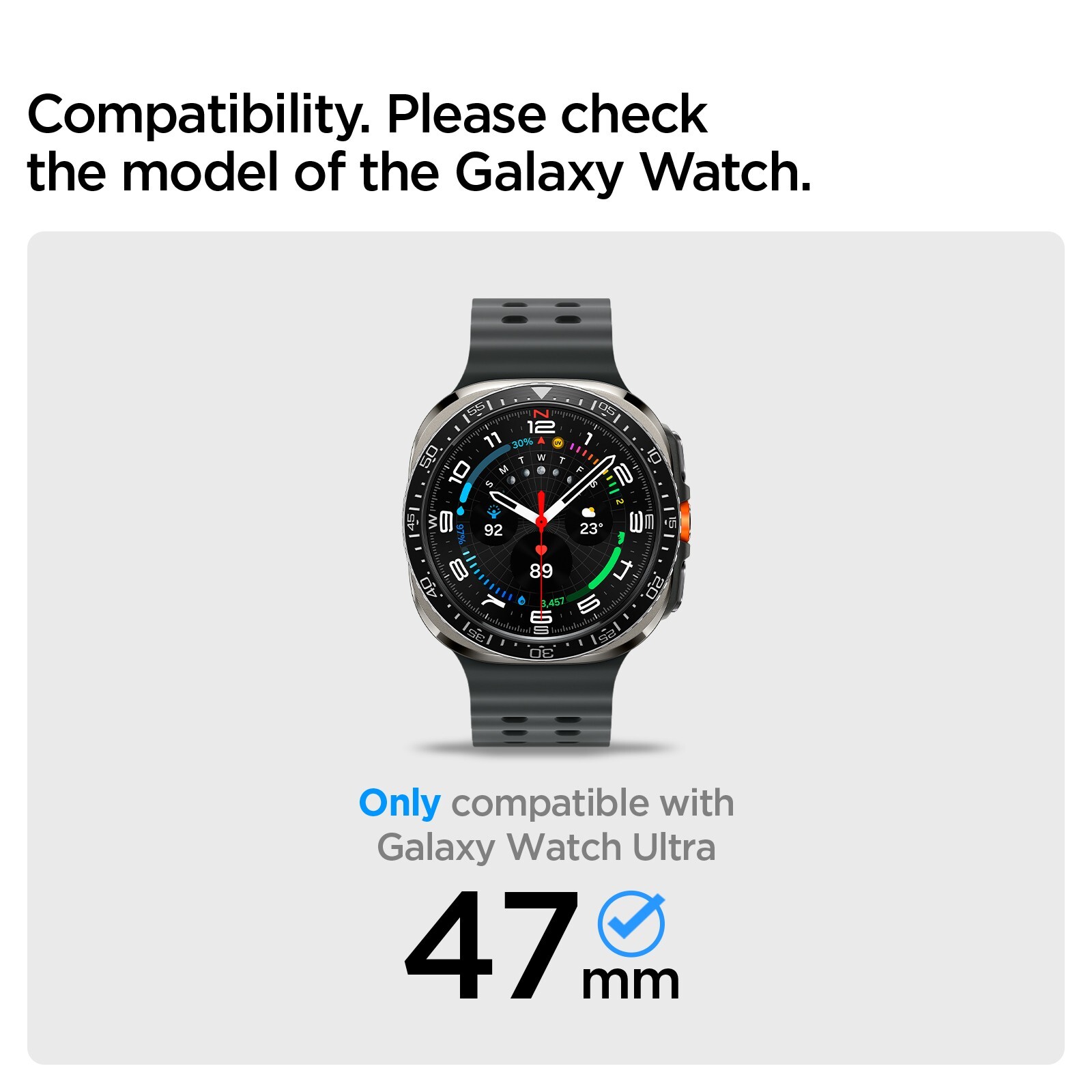 Spigen [DuraPro Flex] Watch Band for Galaxy Watch Ultra | 47mm