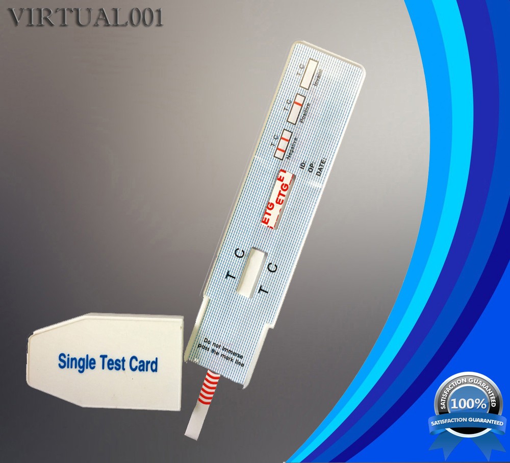 (50 Pack) Alcohol(ETG) Urine Dip Card Testing Kit