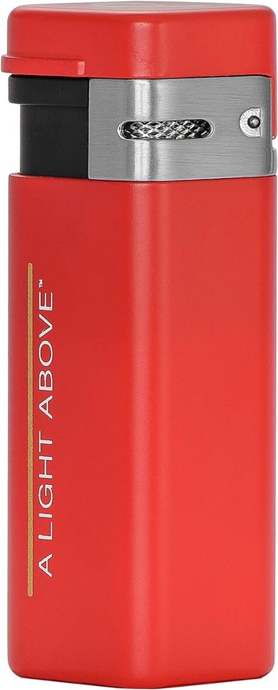 Palio Triple Torch Lighter, Triple Jet Flame Power, Red
