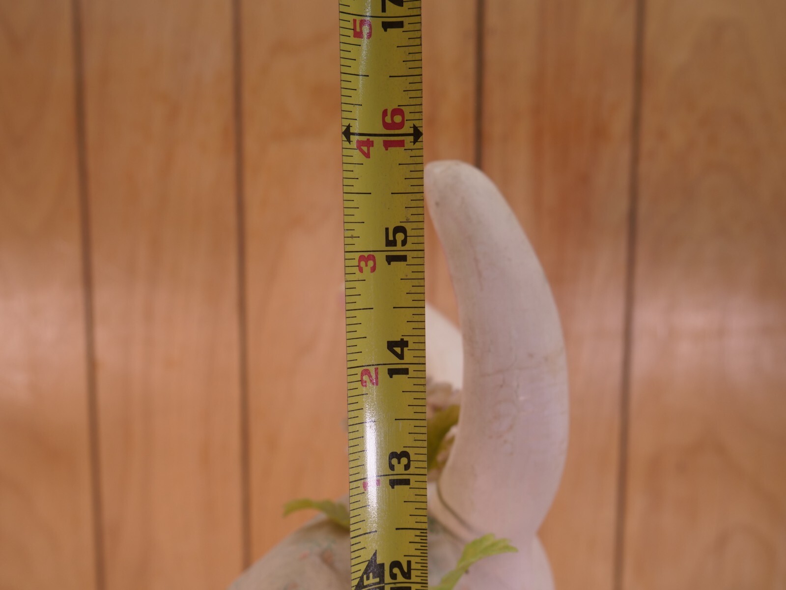 Vintage Hand Painted Large Easter Rabbit Statue RARE