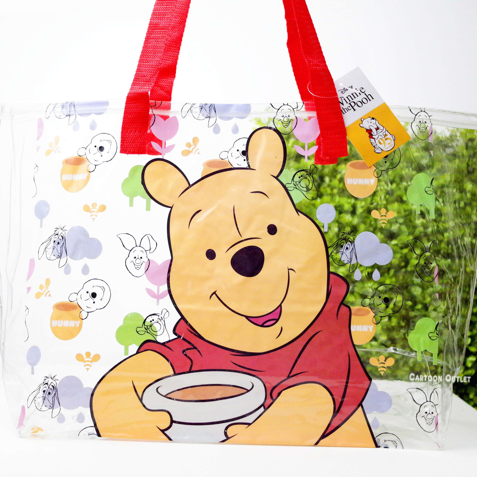 Disney Winnie The Pooh Tote Clear Tote Bag  New Beach Bag Trending