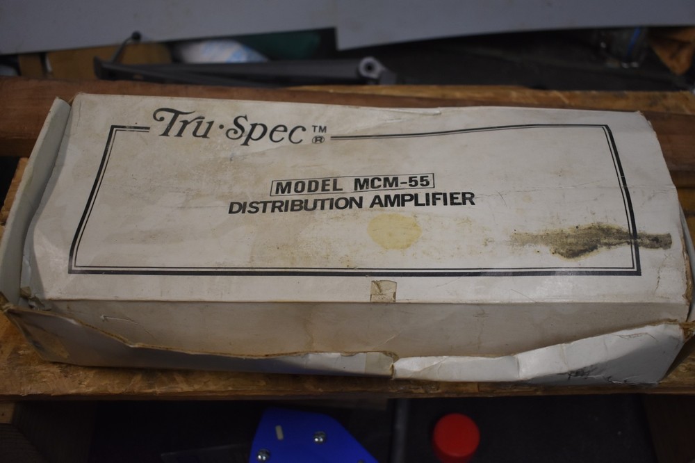 Tru Spec MCM-55 Distribution Amplifier New