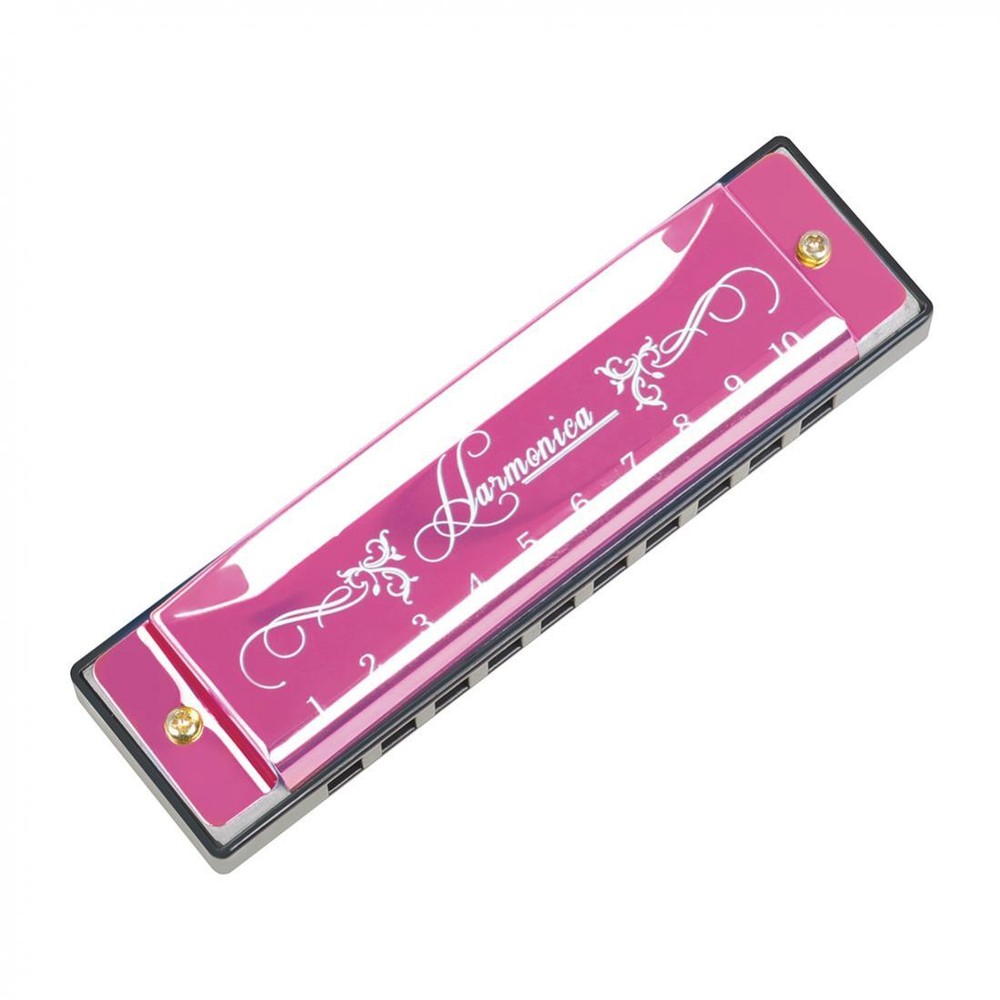 10 Hole 20 Tone KeyC Diatonic Harmonica with Case Gift for Beginner