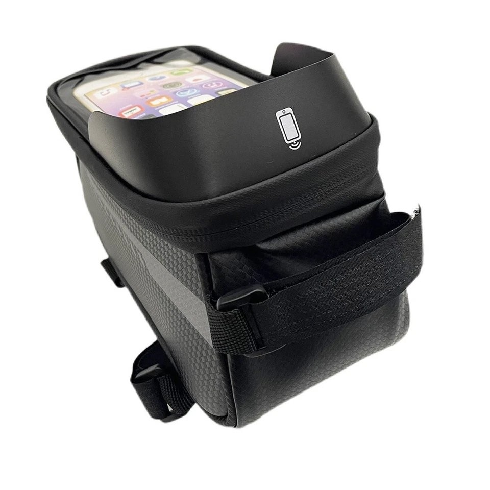 Bicycle Cycling Bike Front Top Tube Frame Bag MTB Waterproof Phone Holder Case