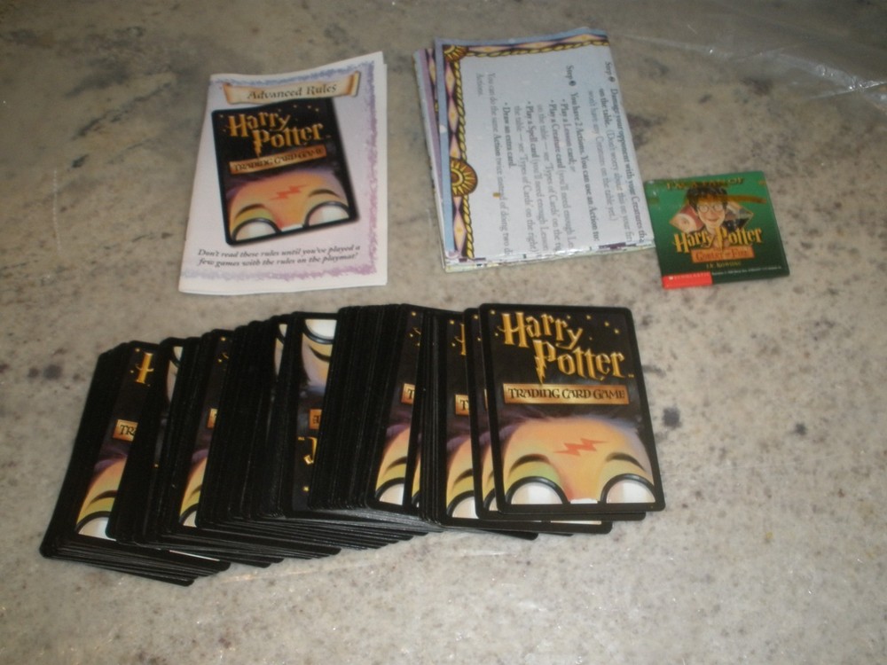 HARRY POTTER TRADING CARD GAME CARDS BUTTON