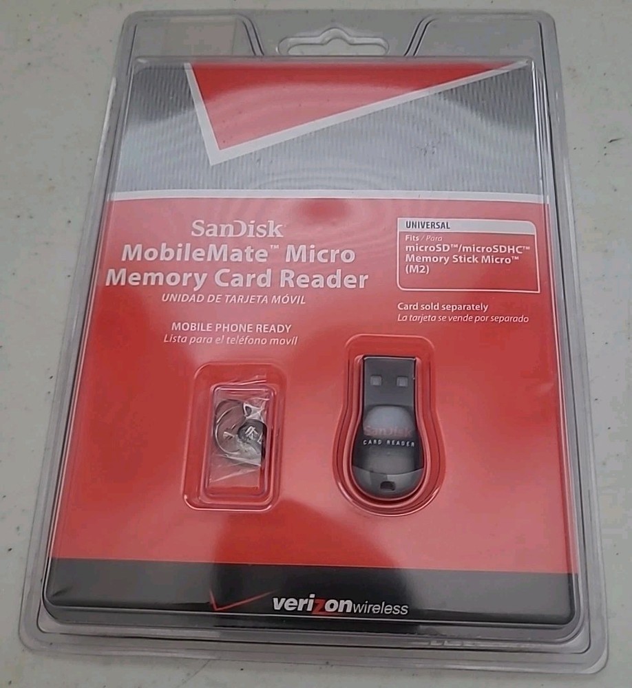 SanDisk MobileMate Micro Memory Card Reader from Verizon Wireless