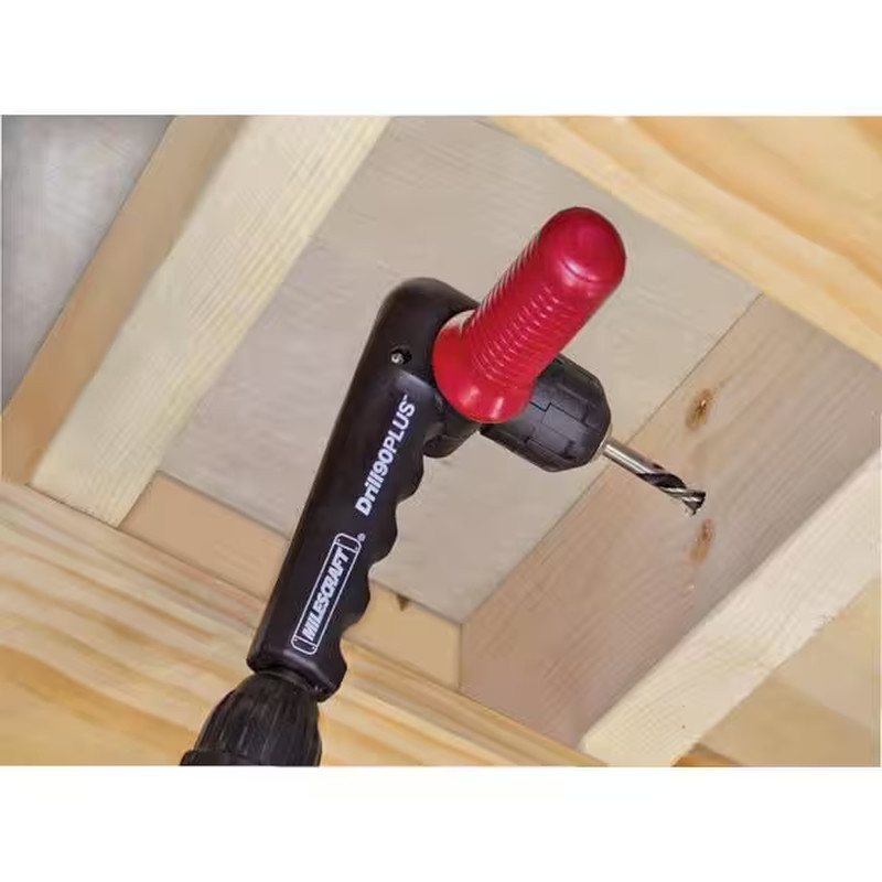 NEW Drill 90 Degree Adapter with Keyless Chuck for Angled Drilling Tasks
