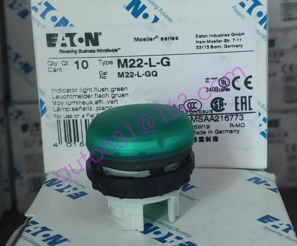 1PC NEW EATON Flush indicator cap M22-L-G #LL