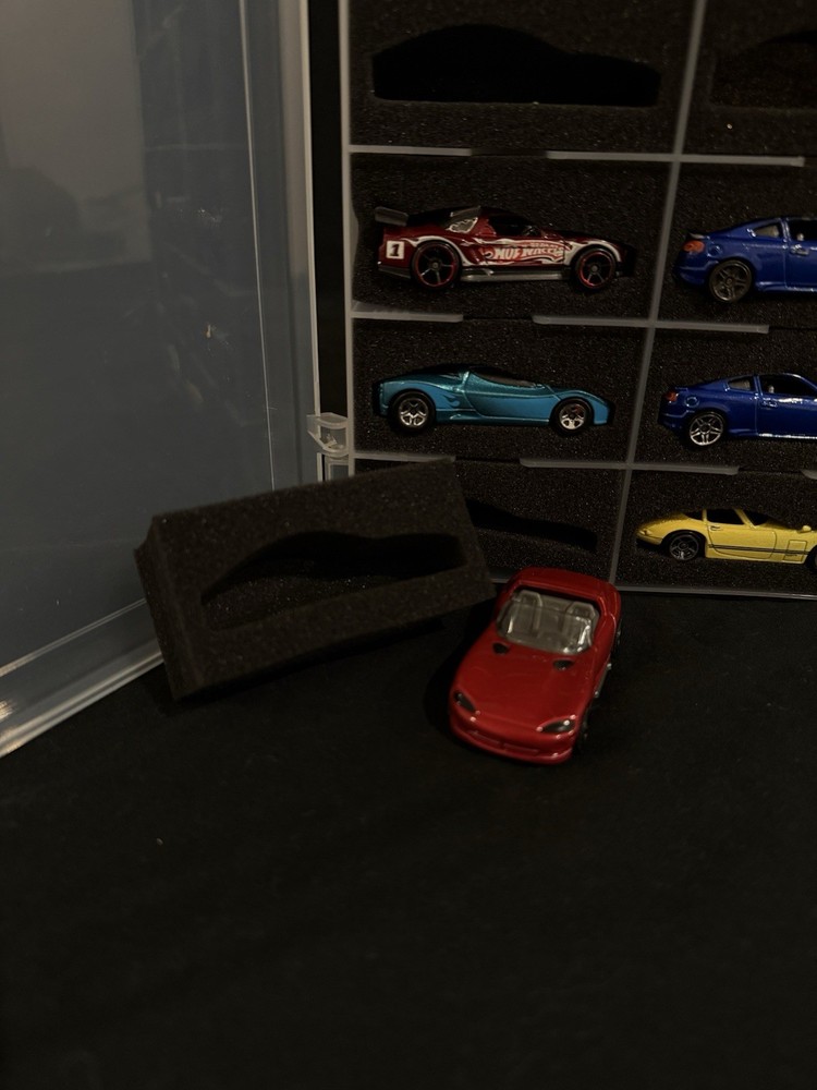 Hot Wheels Foam Inserts For Case 48pc