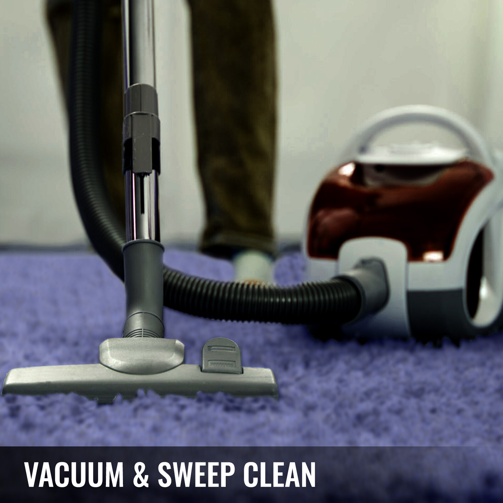 VEVOR 32oz Cut Pile Marine Outdoor Bass Boat Carpet 6x23ft Deep Blue Cutpile Rug