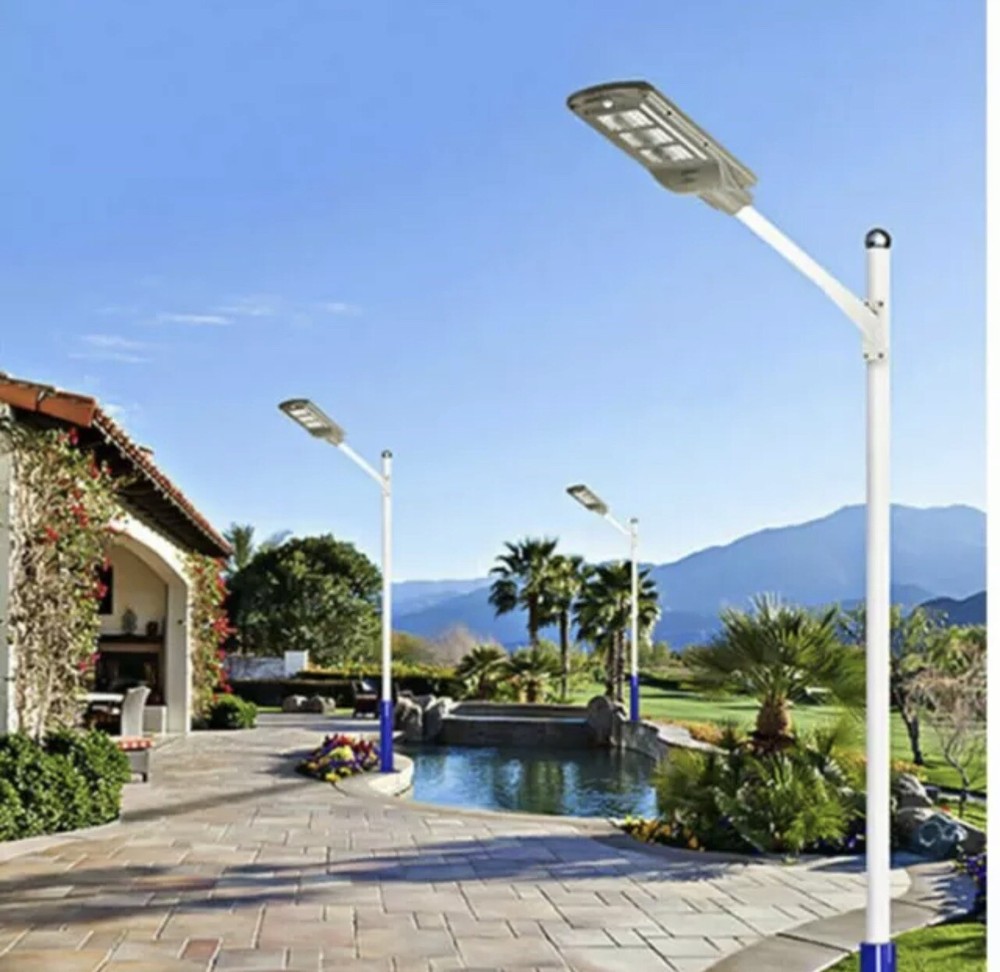180W LED Street Light with Remote Control and Solar Panel IP66