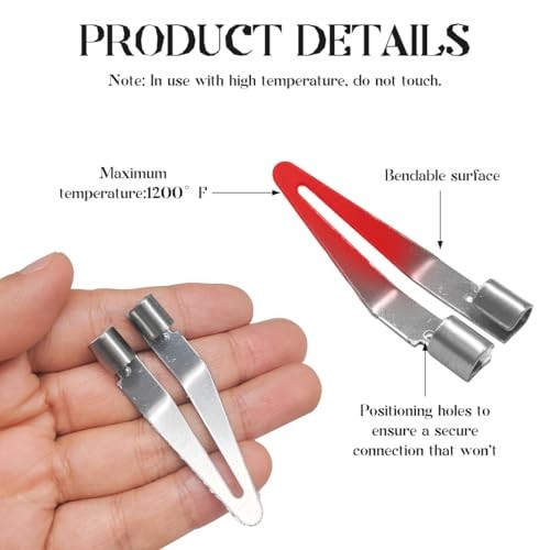 4 PCS Plastic Smoothing Tip Head, Plastic Welder Soldering Tip Smooth Head 4pcs