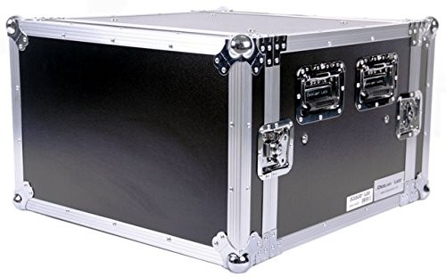 Deejay LED Fly Drive 6U Space Shock Mount Amplifier Case - 21" Body Depth