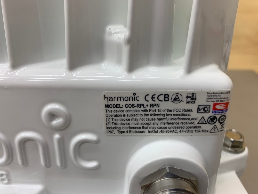 Harmonic COS-RPL+RPN Cable OS Ripple-1 Remote PHY Node