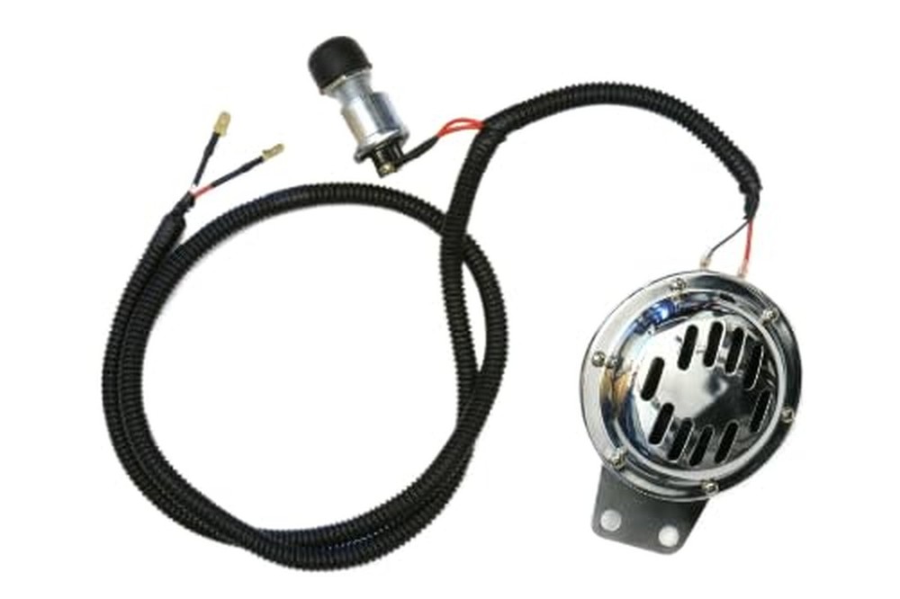 Golf Cart Chrome Horn Kit 12v