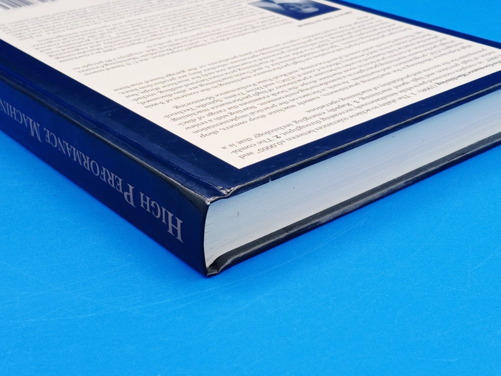 High Performance Maching Book Miles Arnone Hardcover...