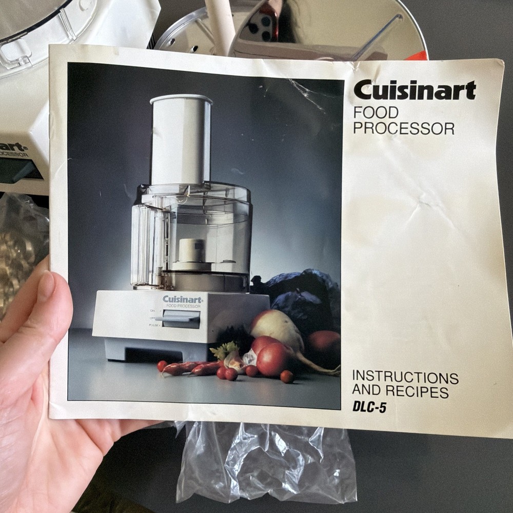 Vintage Cuisinart Food Processor DLC-5 Food Processor