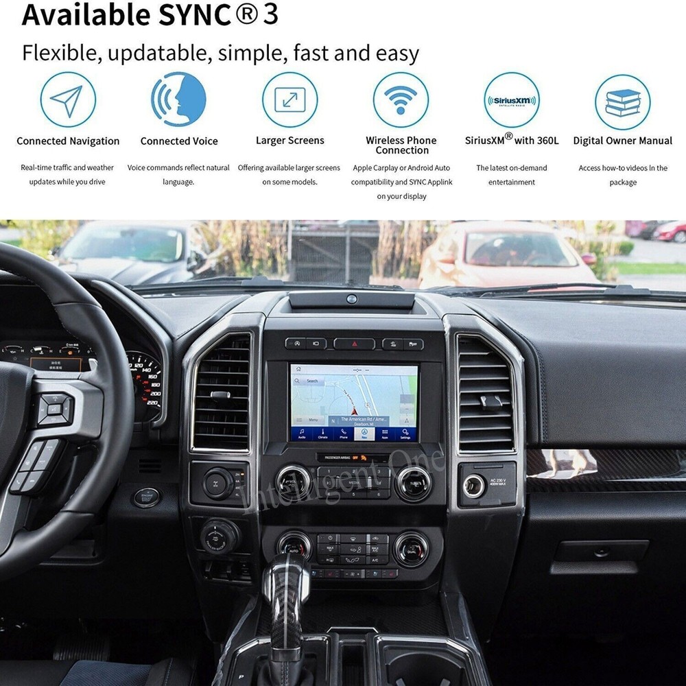 Factory SYNC 2 to SYNC 3 3.4 Upgrade Kit Fit for Ford Sync3 APIM Module Carplay