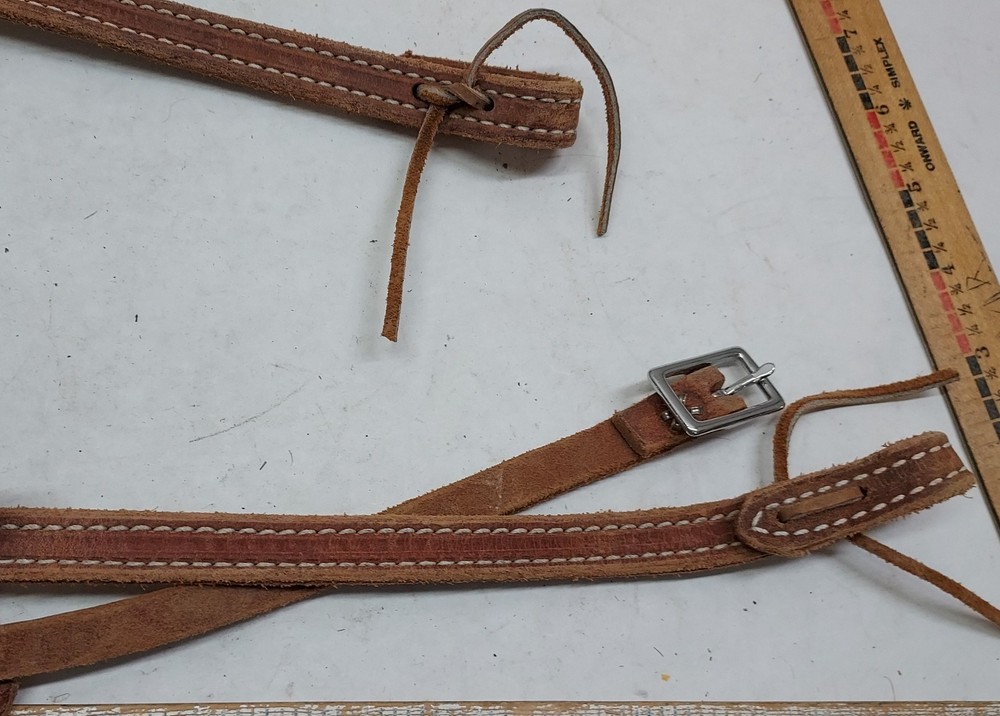 Double Leather Stitched Headstall - 1021252