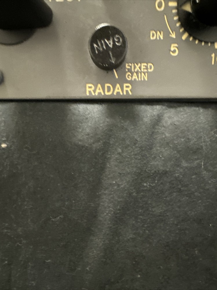 Radar Control Panel; G-2228; 26; REPAIRED